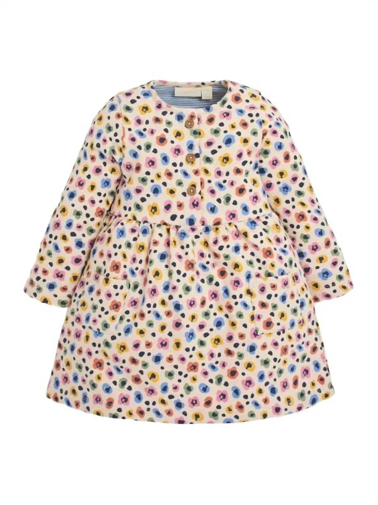 JoJo Maman Bébé Jojo Maman Bebe - Girl's Long Sleeve Sweat Dress 2