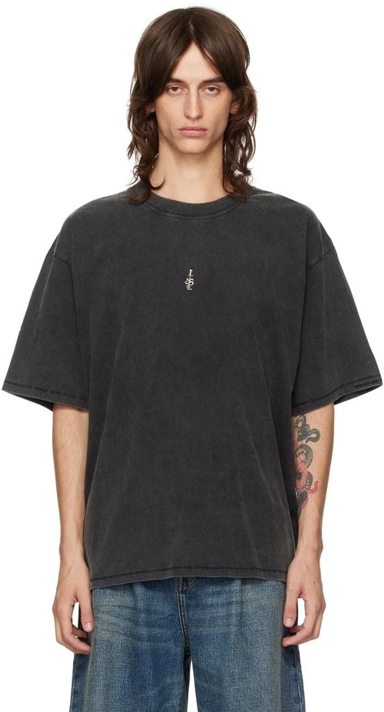 Stolen Girlfriends Club Black Snake Dagger T-Shirt 1