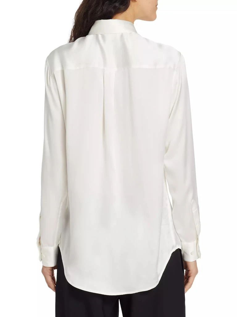 Equipment Signature Button-Up Silk Blouse 5