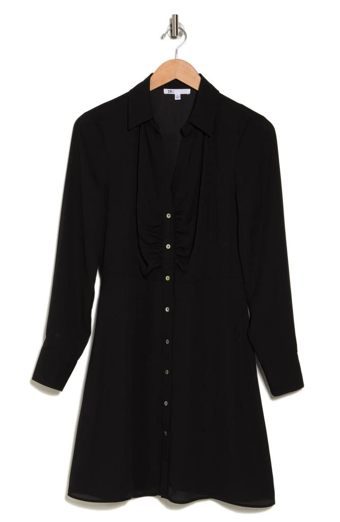 DR2 by Daniel Rainn Gathered Front Long Sleeve Shirtdress 3