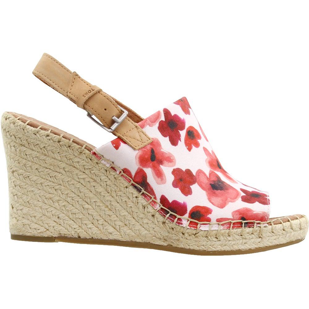 TOMS Monica Platform Floral Sandals