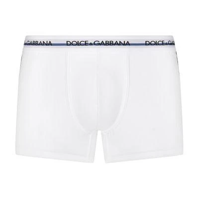 Dolce & Gabbana Two-way stretch jersey boxers with DG logo 1