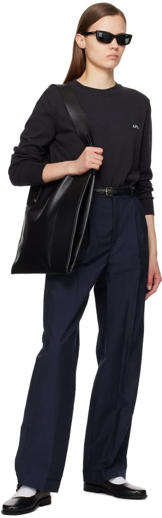 A.P.C. Black Natacha Ramsay-Levi Edition Rosario Tote 4