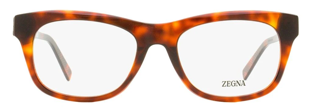 Zegna Men
s Thin Profile Eyeglasses EZ5283 054 Red Havana 53mm 2
