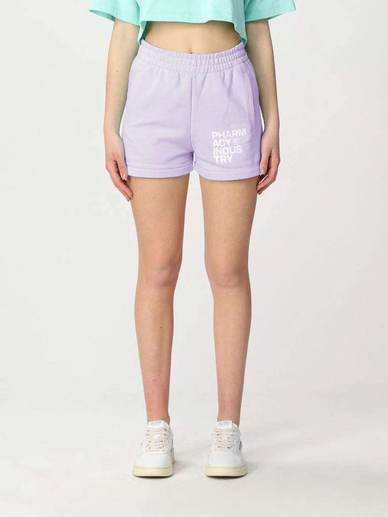Pharmacy Industry Pharmacy Industry Purple Cotton Short 1