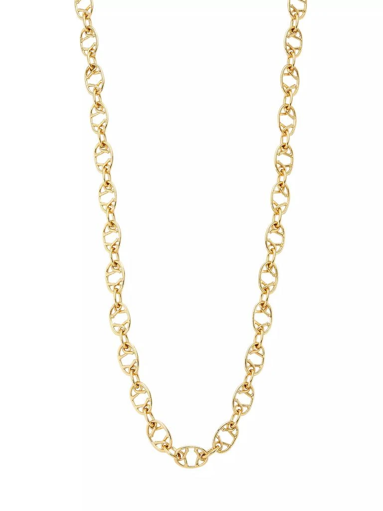 GAS Bijoux Alegria Goldtone Chain Necklace 1
