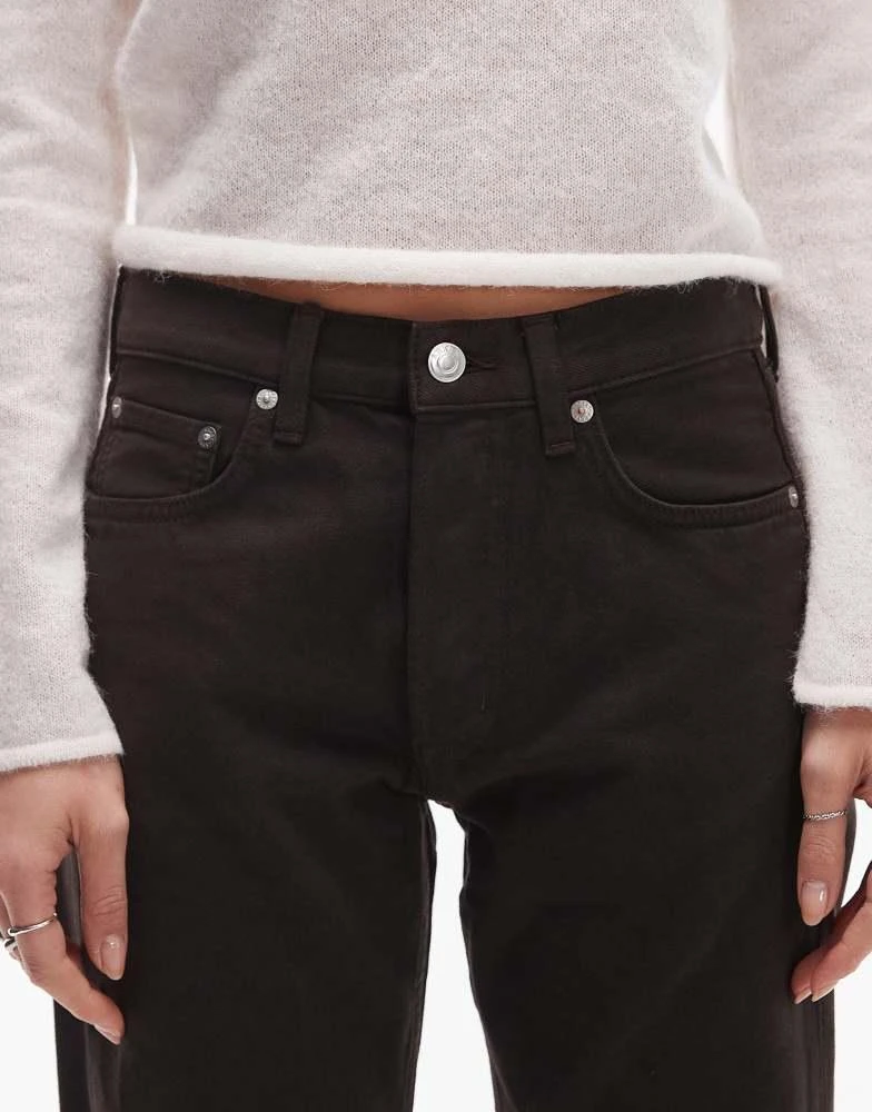 ARKET ARKET Snow straight leg jeans in washed brown 5