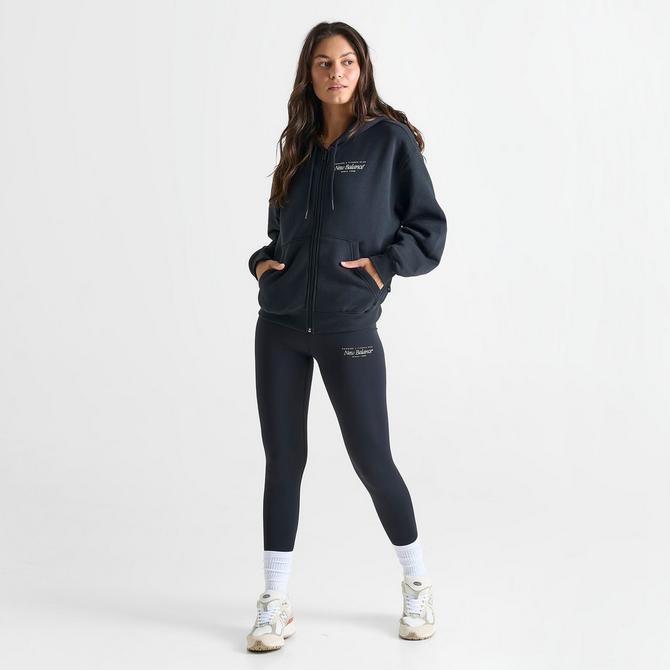 New Balance Women's New Balance Logo Full-Zip Hoodie