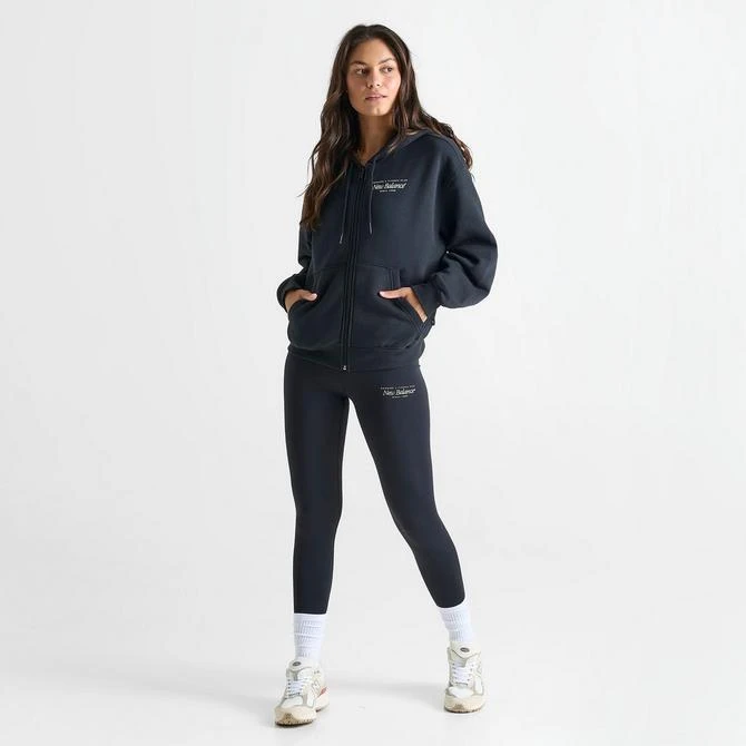 New Balance Women's New Balance Logo Full-Zip Hoodie 2