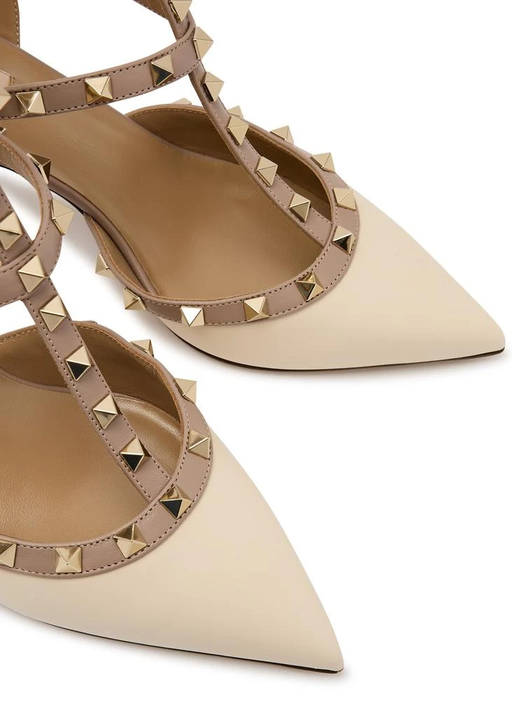 Valentino Rockstud 65 embellished leather pumps 3