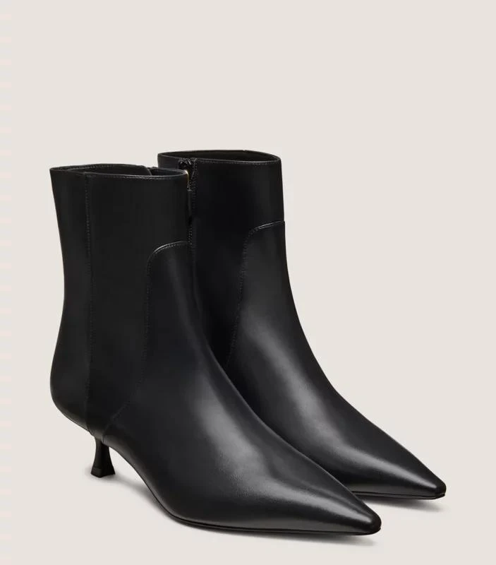 Stuart Weitzman NAOMI 50 ZIP BOOTIE 2