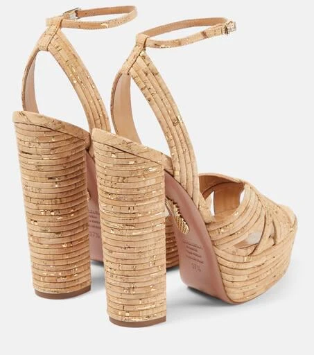 Aquazzura Sundance 140 platform sandals 3