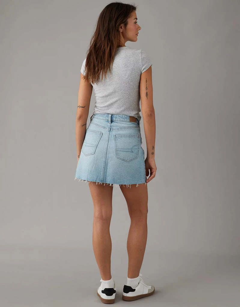 AE AE Stretch Crossover High-Waisted Perfect Denim Mini Skirt 2