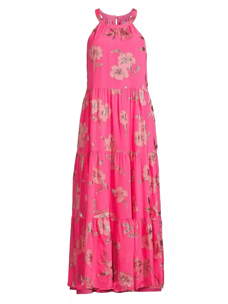 Lilly Pulitzer Beccalyn Silk-Blend Floral Maxi Dress 1