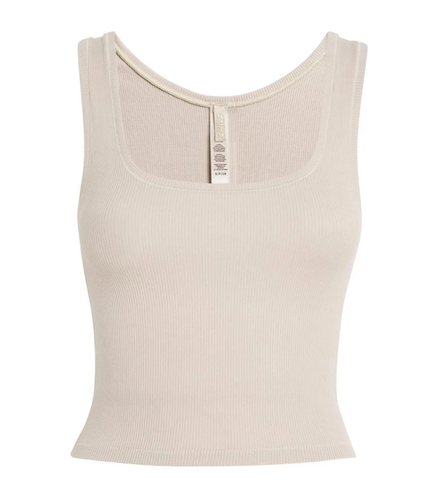 SKIMS Cotton Rib Tank Top 1