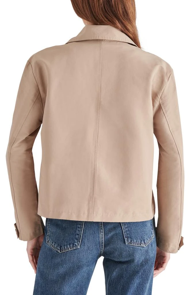 Steve Madden Cropped Trench Shirt Jacket 2