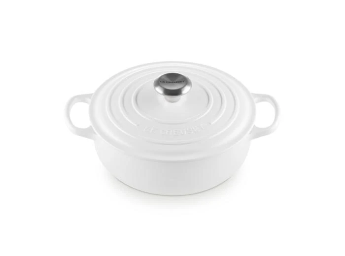 Le Creuset Sauteuse 24cm en fonte émaillée coton 1