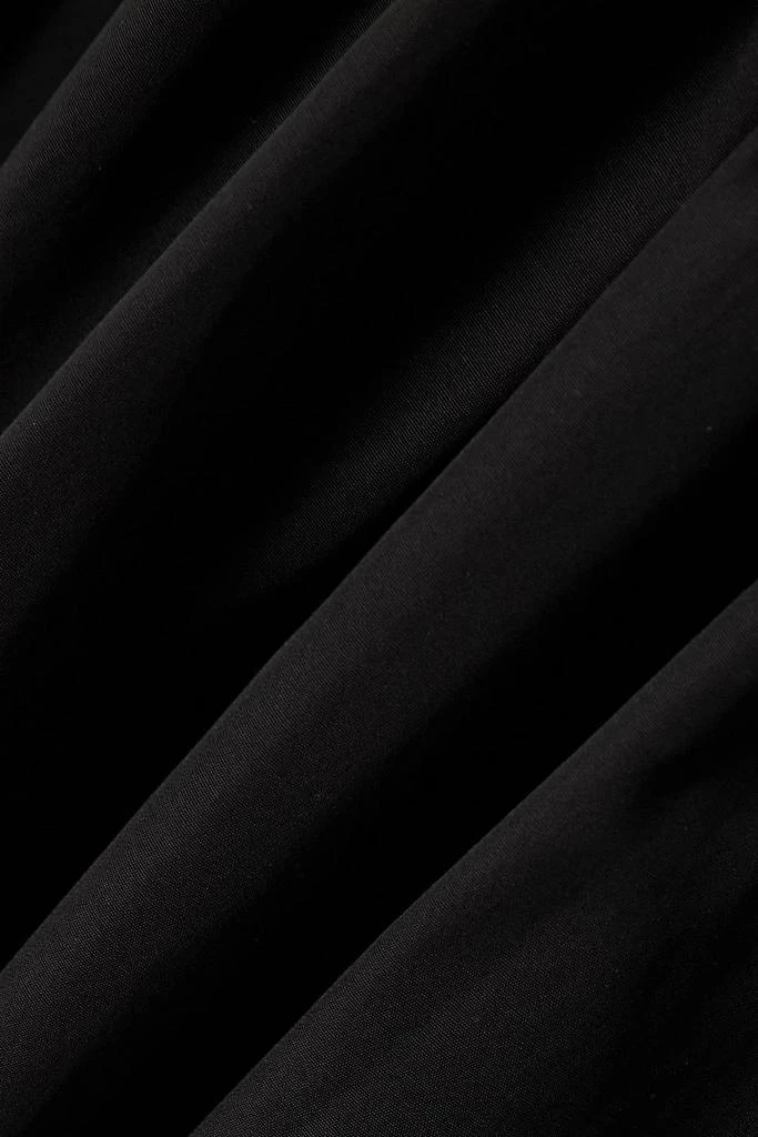 Esse Studios Strapless cutout stretch-knit and cotton-poplin maxi dress 4