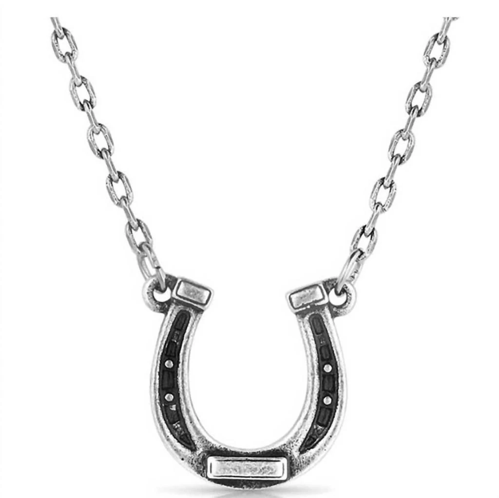 Montana Silversmiths Montana Silversmiths - Women
s Horseshoe Pendant Necklace