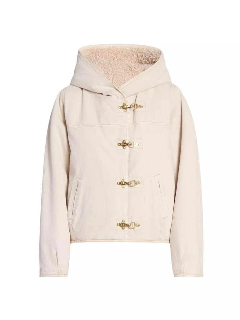 Isabel Marant Biane Sherpa-Lined Jacket 1