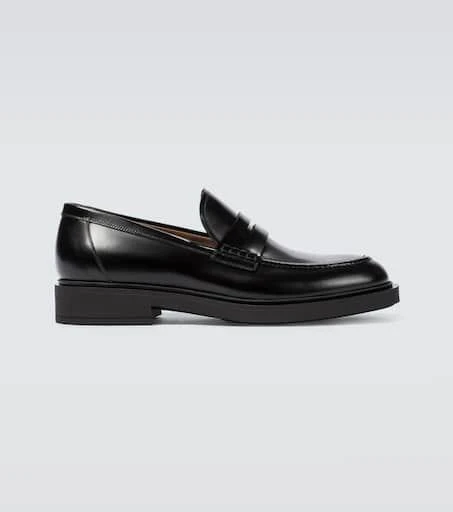 Gianvito Rossi Harris leather loafers 1