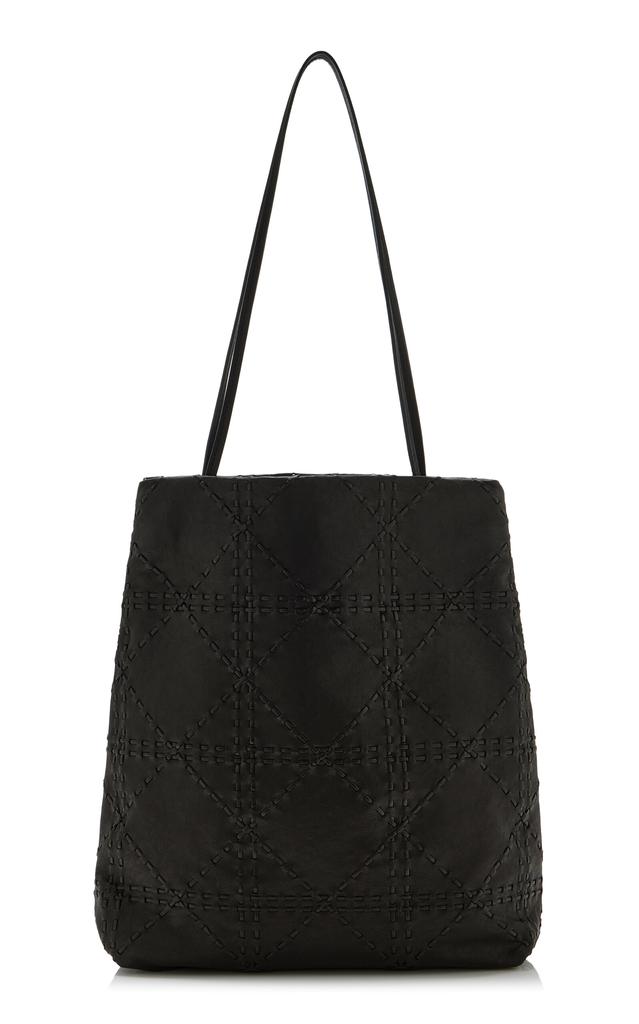 The Row The Row - Ingrid Leather Top Handle Bag - Neutral