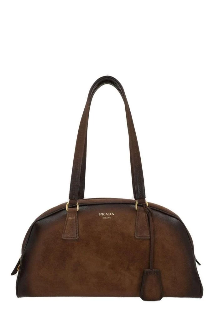 Prada Prada Bowling Zipped Tote Bag 1