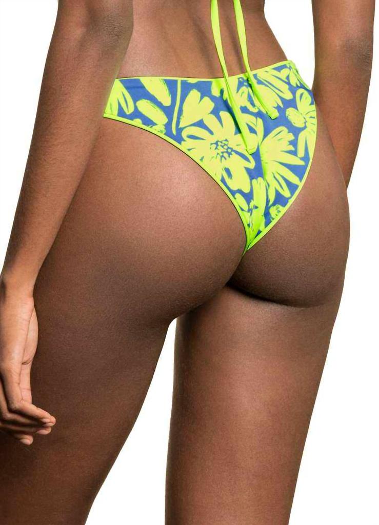 Maaji Maaji - Women's Chartreuse Splendour High Leg Bikini Bottom