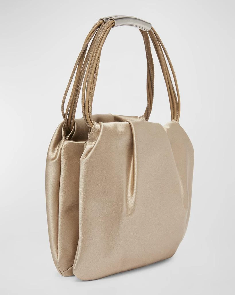 Yves Saint Laurent Mini Pochon Satin Top-Handle Bag 6