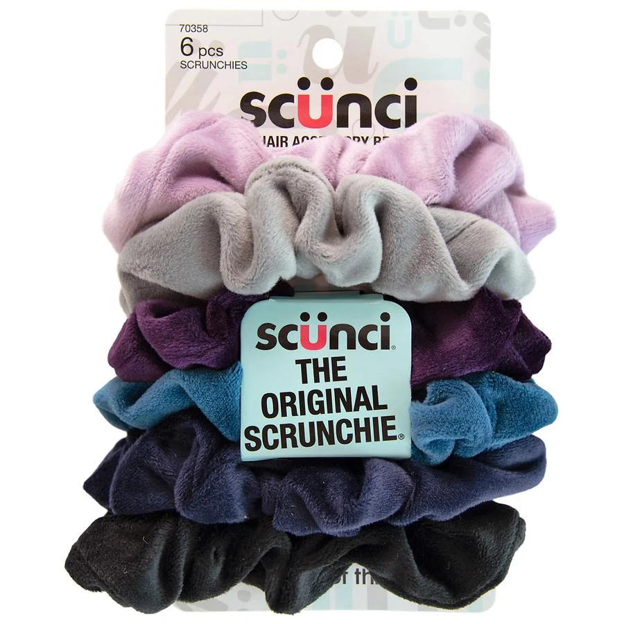 Scunci The Original Scrunchie in Velour 3