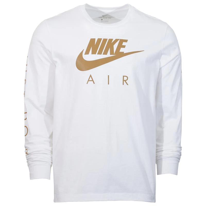 Nike Air Black And Gold Nike Long Sleeve Shirt NIKE Nike Air Long