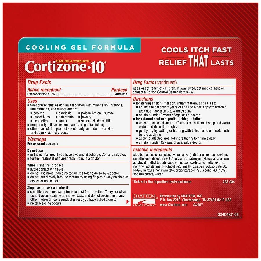 Cortizone 10 Cooling Relief Anti-Itch Gel 4