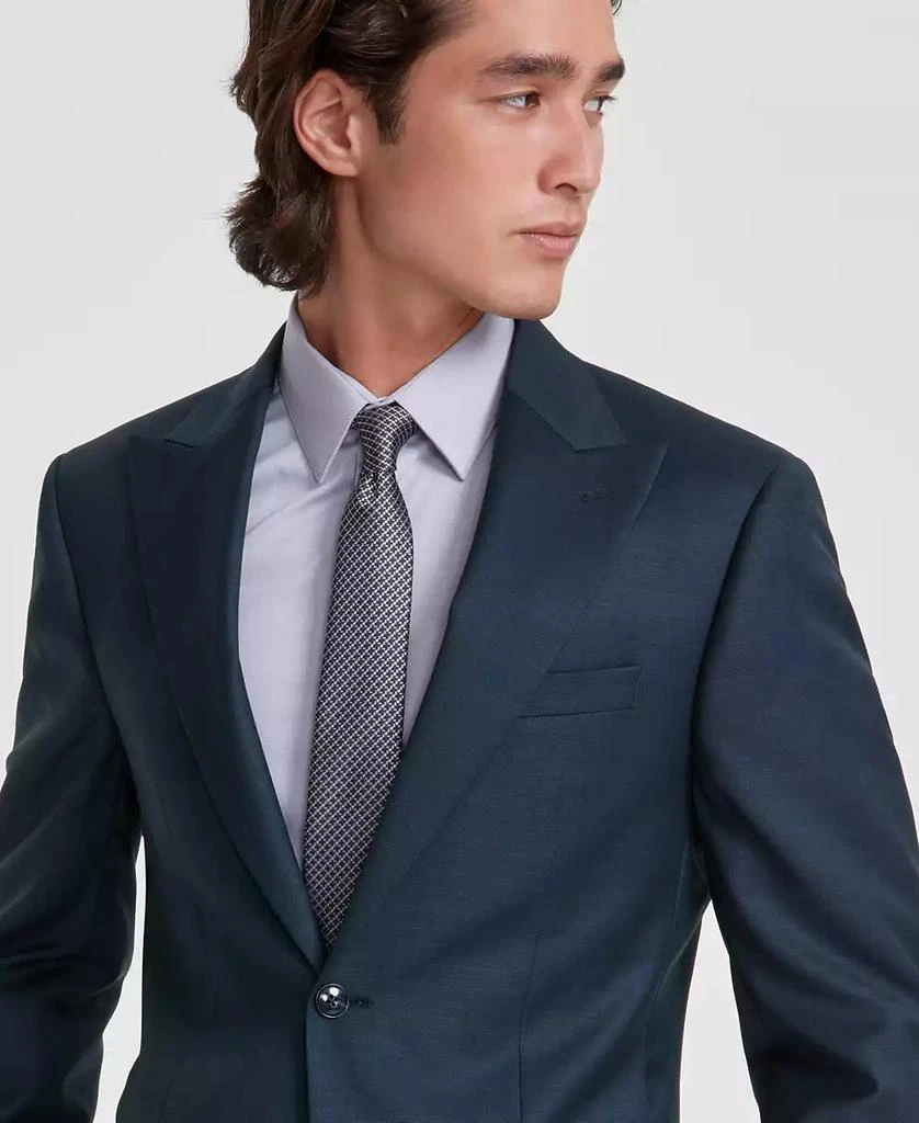 Shop Men's Slim-Fit Wool Blend Stretch Suit Jacket on Sale at