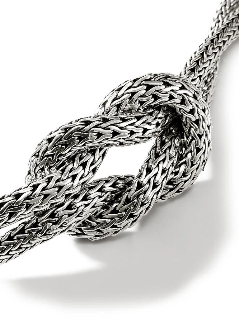 John Hardy Classic Chain Love Knot Sterling Silver Necklace 4