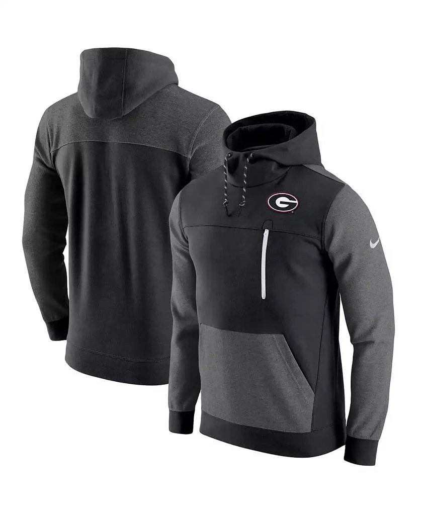 NIKE Men's Black Georgia Bulldogs AV-15 2.0 Pullover Hoodie 2