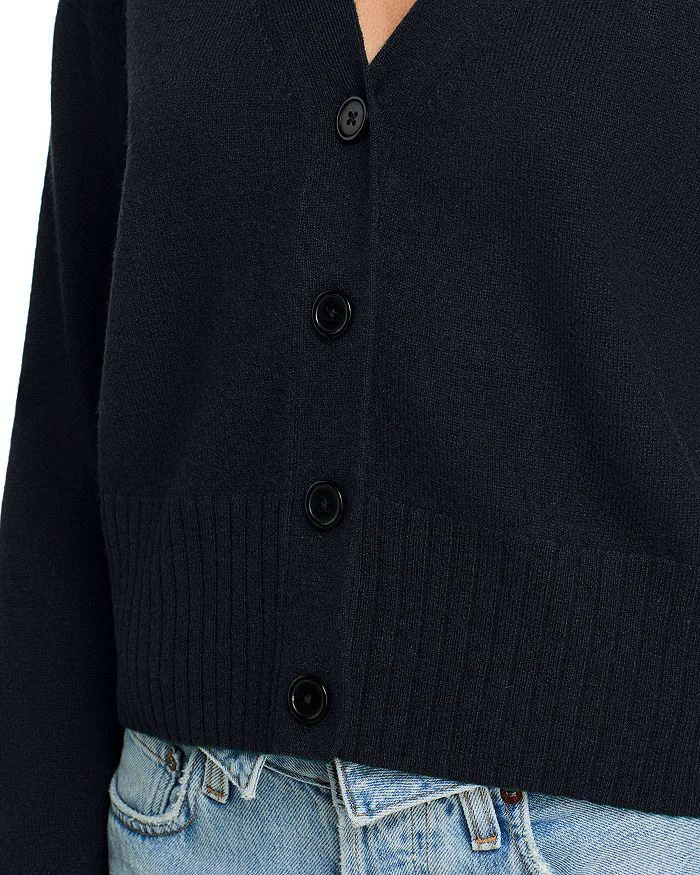 AQUA AQUA 100% Cashmere V Neck Cardigan - Exclusive 4
