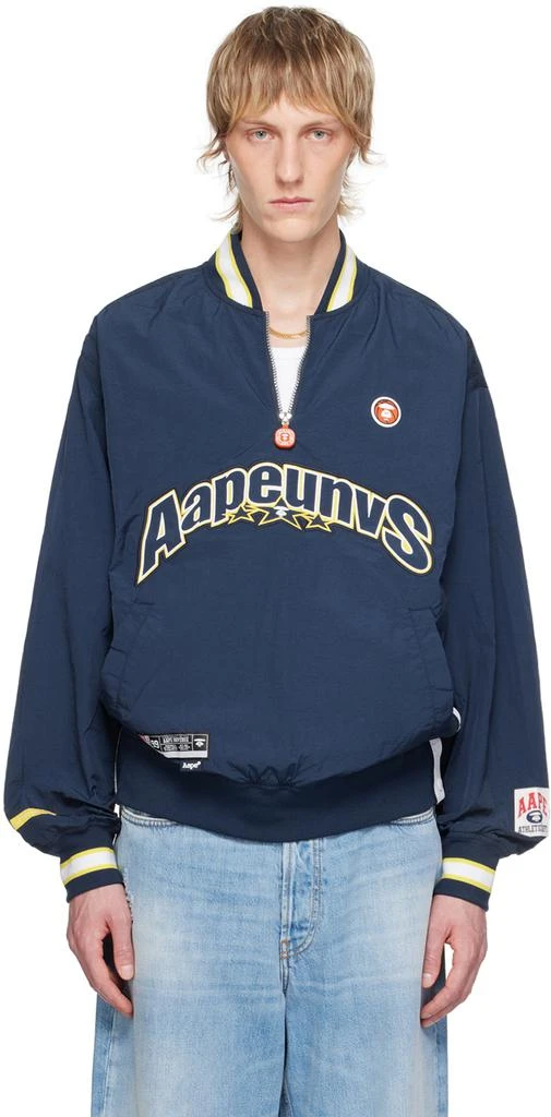 AAPE by A Bathing Ape Navy Patch Jacket 1