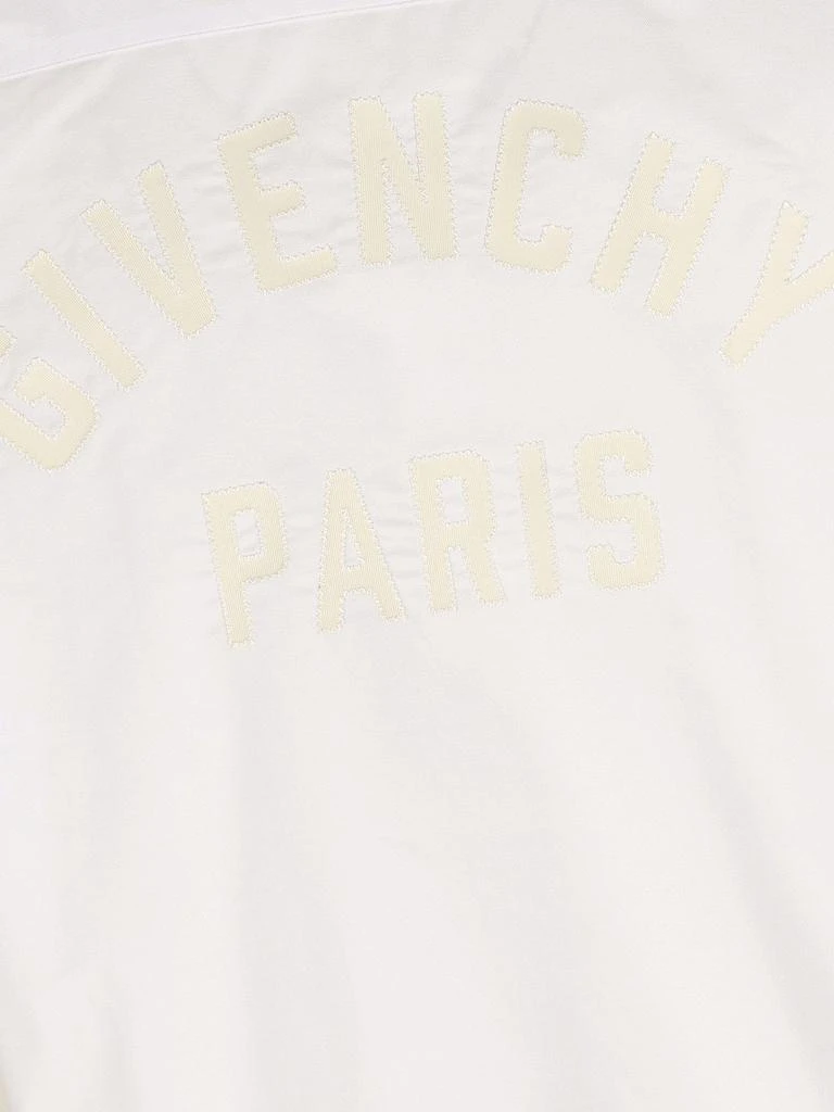 Givenchy Givenchy Paris Logo Zigzag Stitching Short-Sleeved Shirt 4