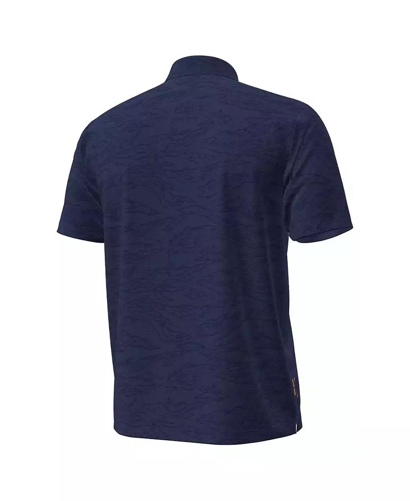 Under Armour Men's Navy Notre Dame Fighting Irish Drive Camo Jacquard Polo Shirt