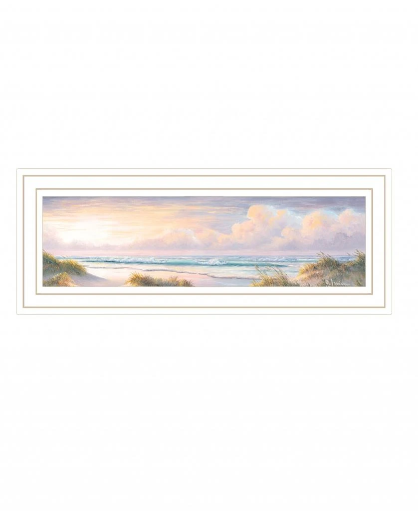 Hivvago Seascape II 2 White Framed Print Wall Art 2