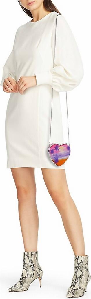 Brandon Maxwell Brandon Maxwell - Heart Minaudiere Crossbody Bag