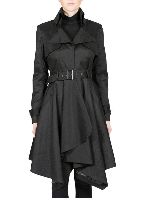 BELLE FARE Hanky Belted Trench Coat 1