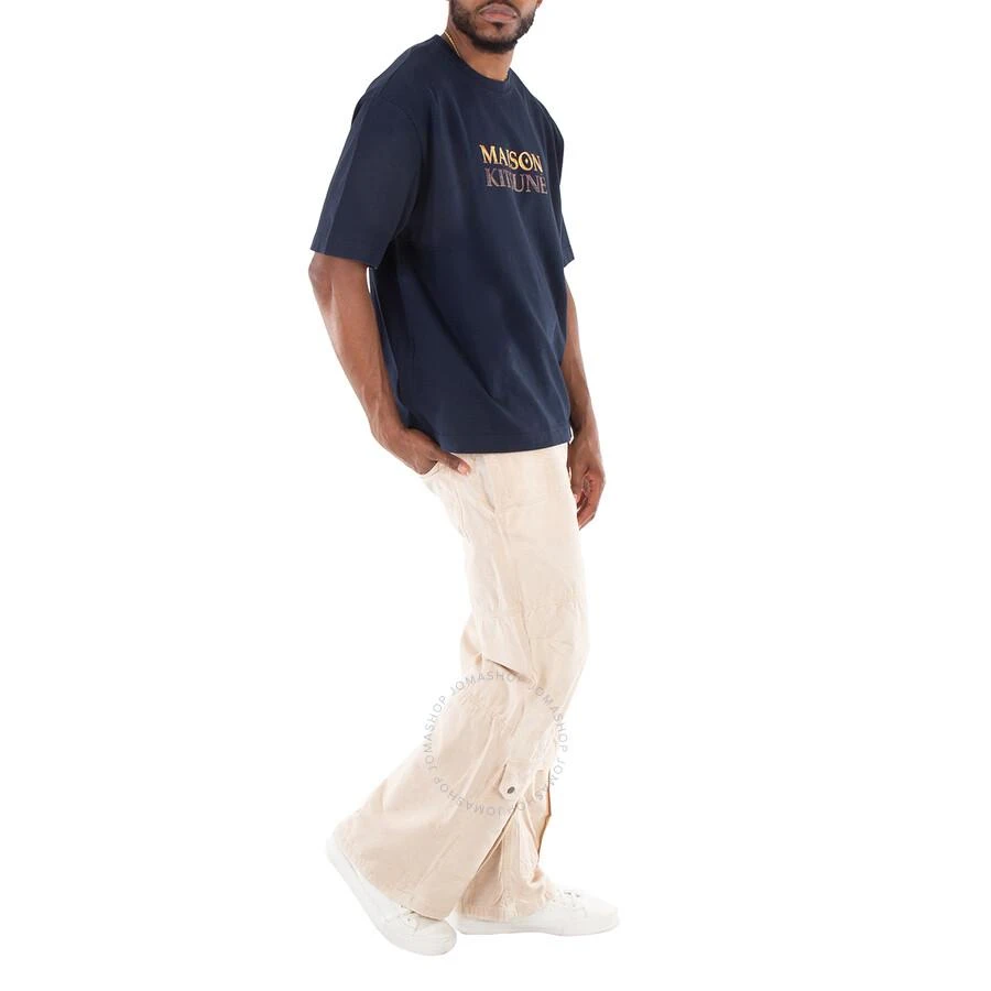 Maison Kitsune Gradient Logo Oversized T-Shirt 3