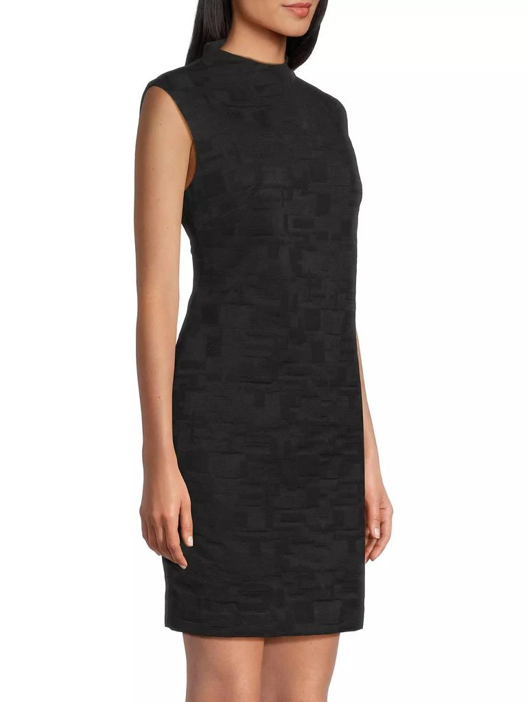 Natori Geo Texture Jacquard Dress 4