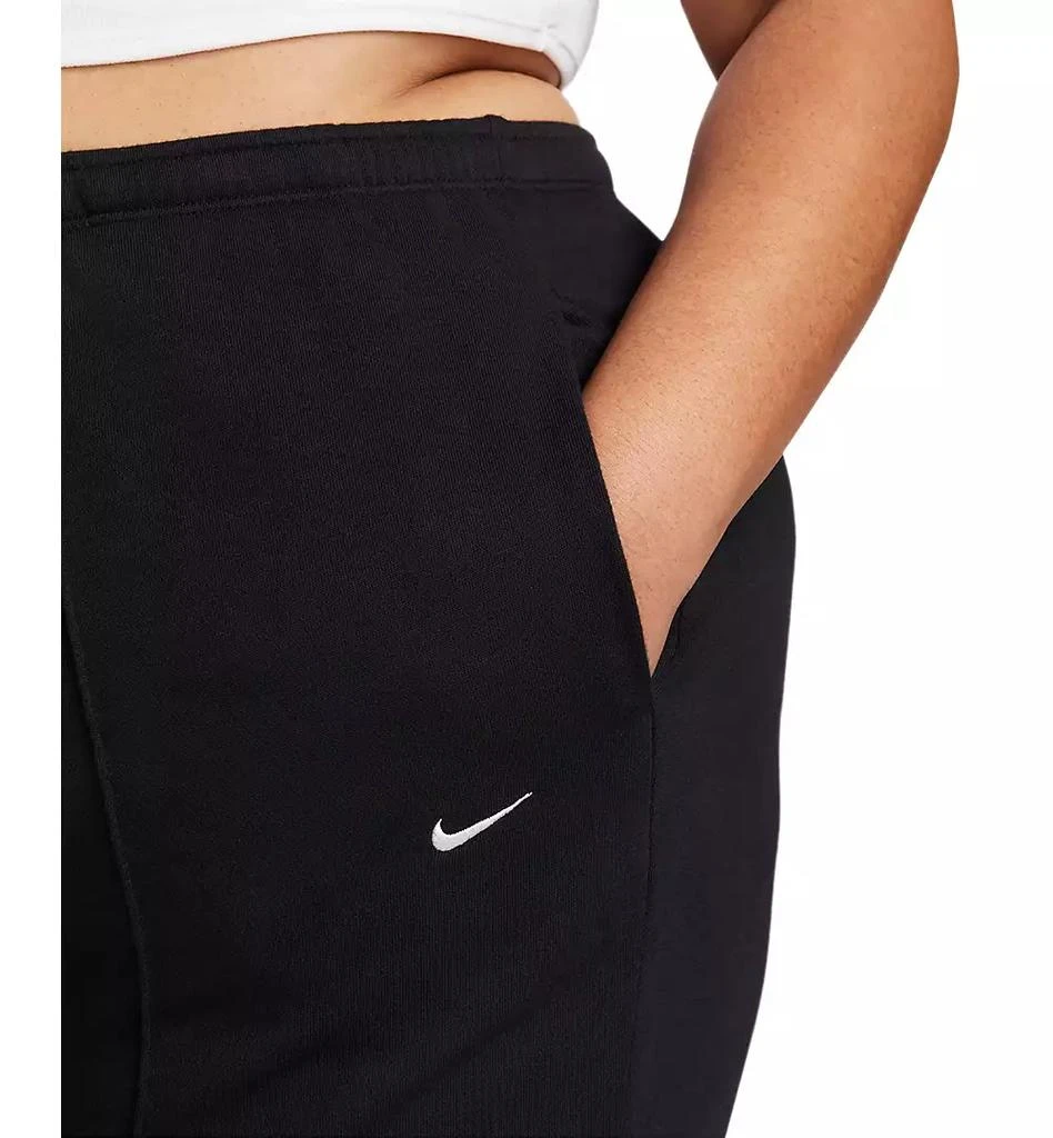 NIKE Plus Size Sportswear Chill Terry Slim-Fit High-Waist French Terry Sweatpants 4