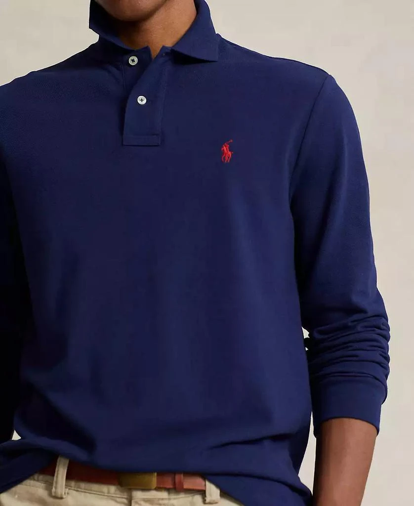 Ralph Lauren Men's Classic Fit Long Sleeve Mesh Polo 3