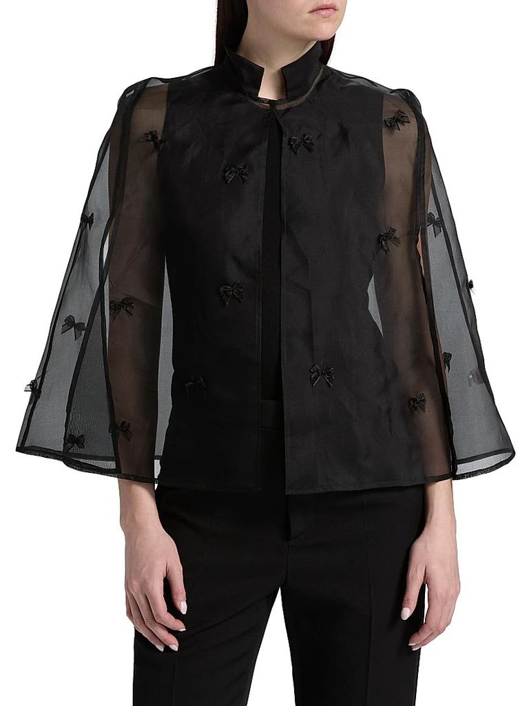 Carolyn Rowan Collection Silk Organza Cape 3