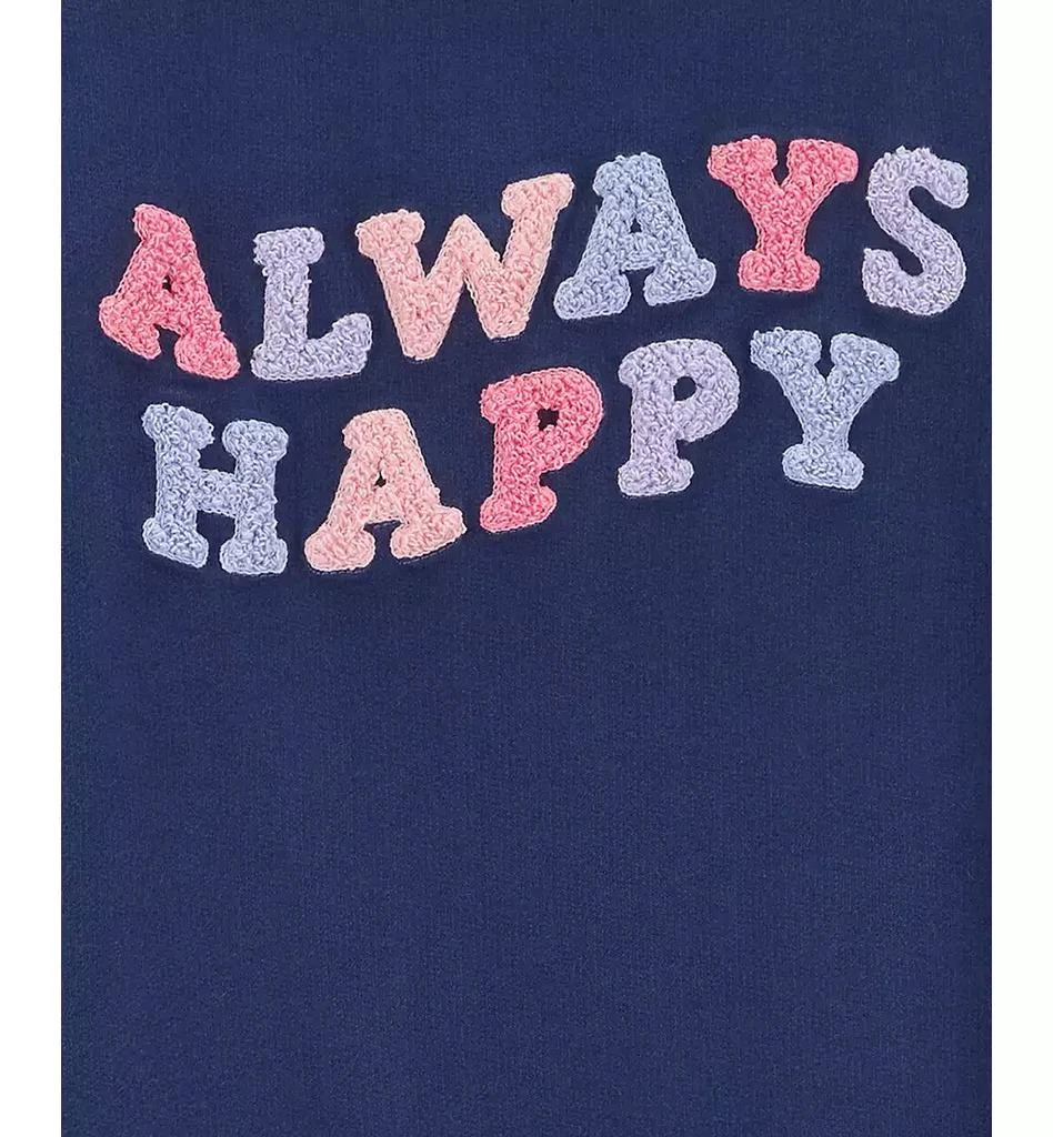 Carter's Little & Big Girls Always Happy French Terry Sweatshirt 2