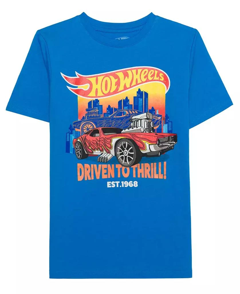 Hot Wheels Big Boys Short Sleeve Graphic T-shirt 1