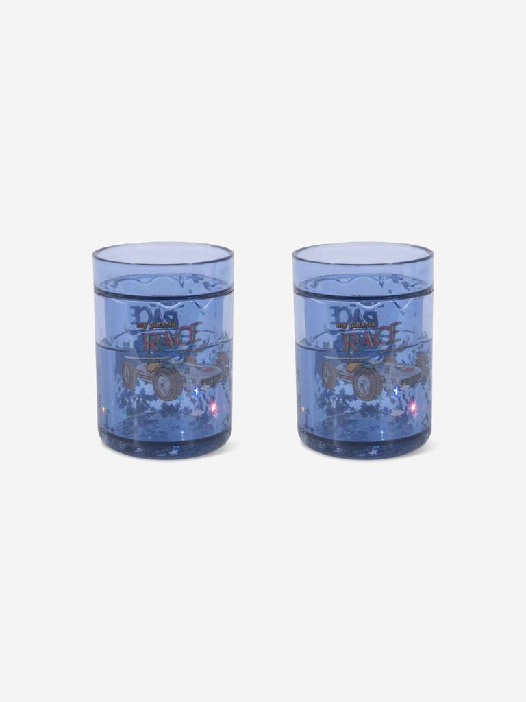 Konges Slojd Boys 2 Pack Glitter Cups in Blue (9cm)